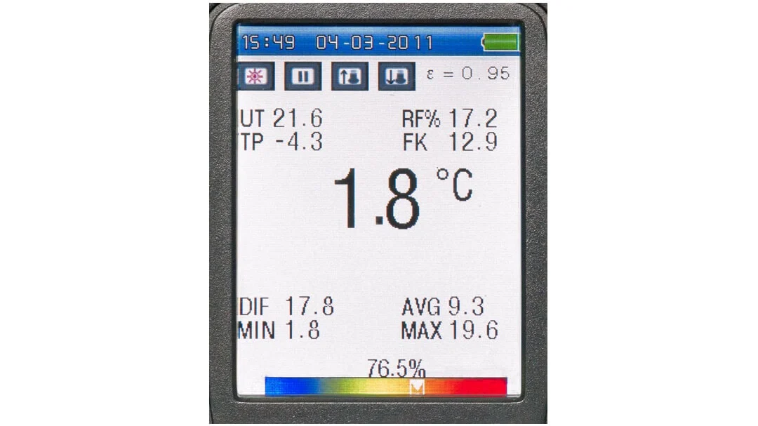 Camera đo nhiệt độ FIRT 1000 Datavision - Geo Fennel - Ảnh 5 | Le Quoc Equipment