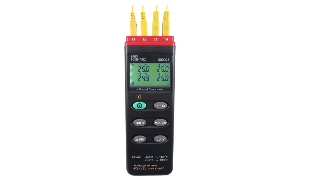 Máy đo nhiệt độ 4 kênh 800023 - Sper Scientific