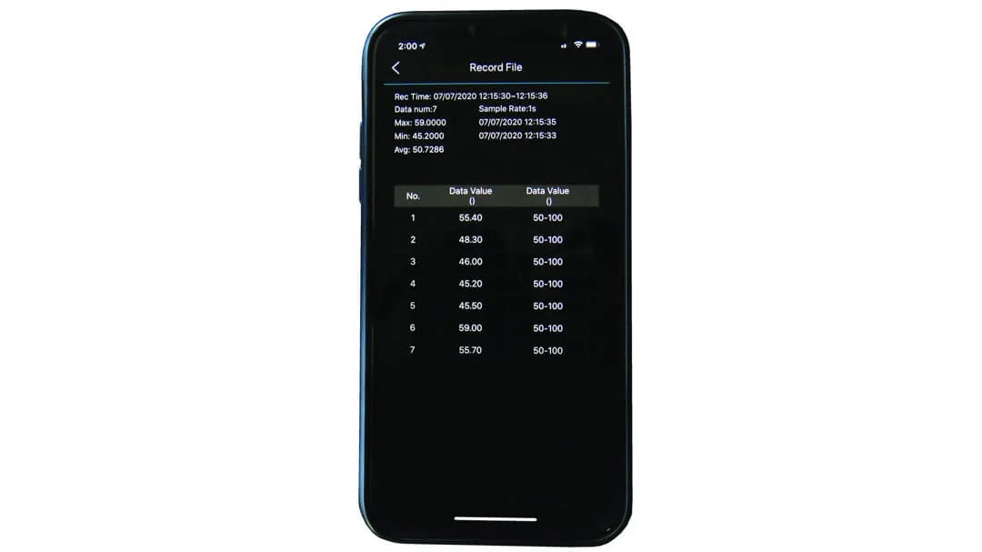 Máy đo độ ẩm nhiệt độ Bluetooth Datalog 800019 - Sper Scientific - Ảnh 4 | Le Quoc Equipment