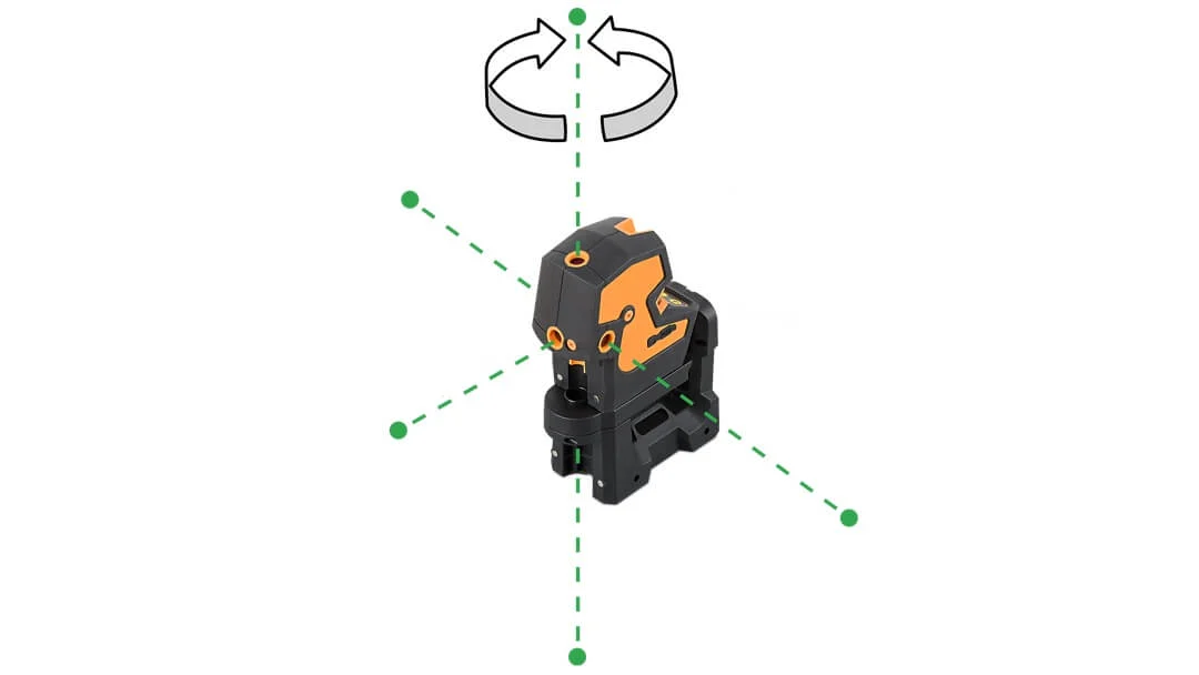 Máy cân bằng laser ngoài trời CrossPointer5 Green SP - Geo Fennel - Ảnh 4 | Le Quoc Equipment