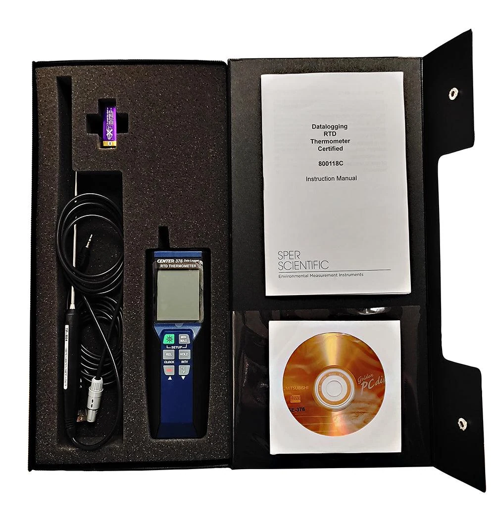 Data Logging RTD Thermometer 800118C - Sper Scientific - Image 5 | Le Quoc Equipment