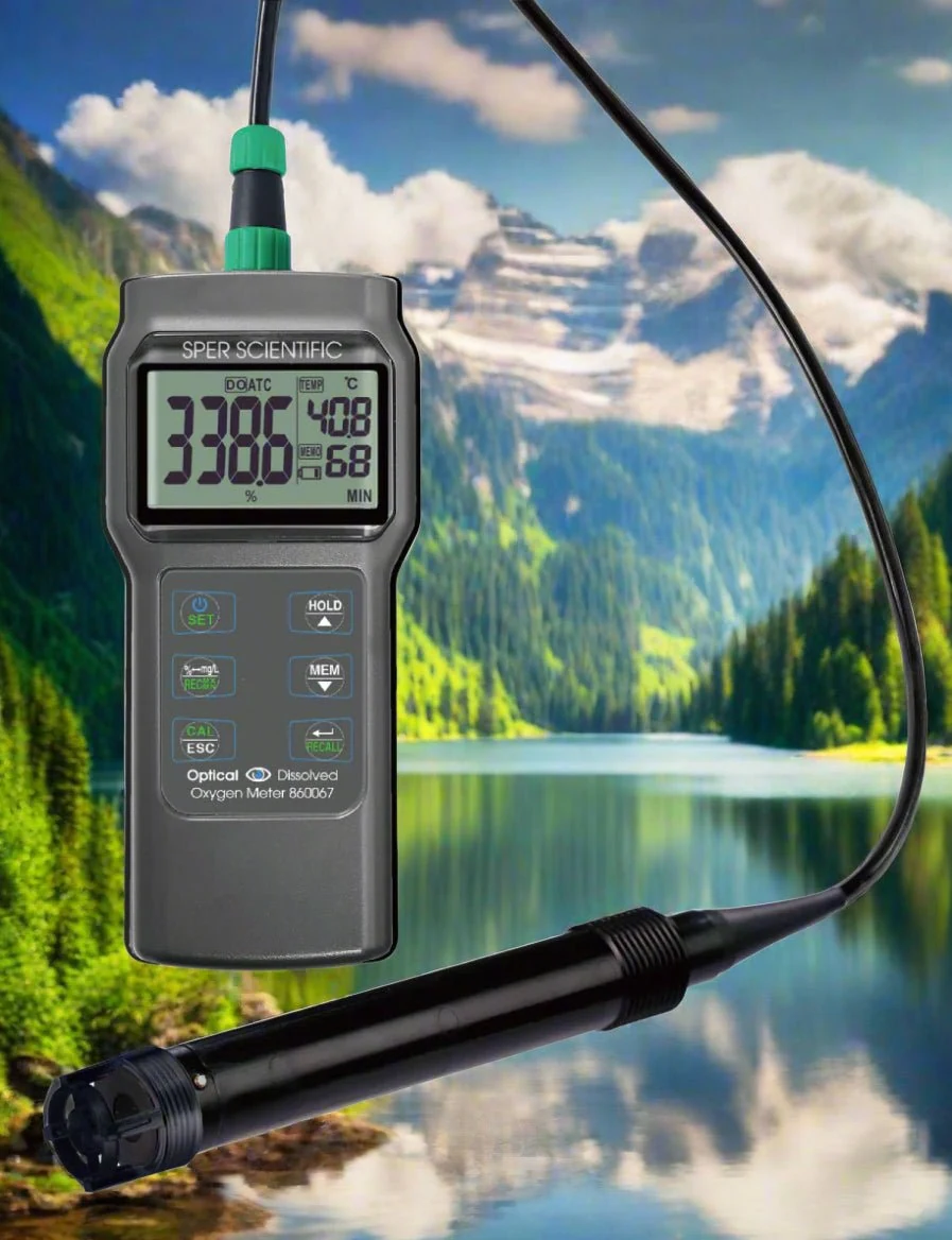 Optical Dissolved Oxygen Meter 860067 - Sper Scientific - Ảnh 3 | Le Quoc Equipment