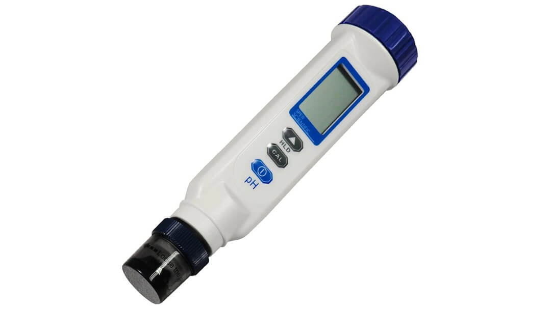 Bút đo pH nước 850052 Sper Scientific - Mặt nghiêng.
