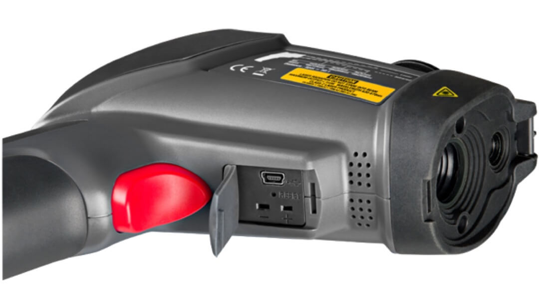Camera đo nhiệt độ FIRT 1000 Datavision Geo-Fennel - Cổng giao tiếp.