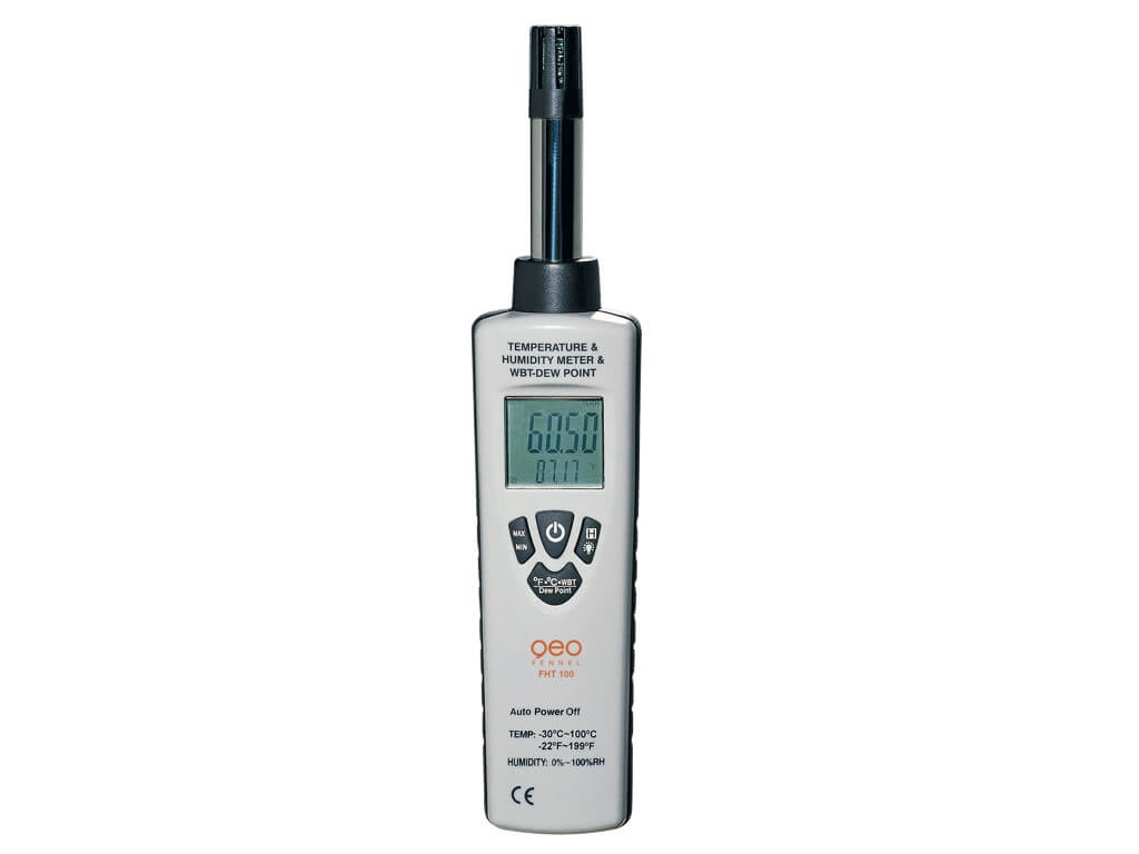 Máy đo nhiệt độ độ ẩm FHT 100 | Geo-Fennel