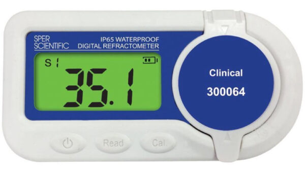 Khúc xạ kế đo nước tiểu, huyết thanh 300064 - Sper Scientific.