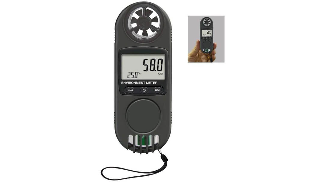 Máy đo gió cầm tay, nhiệt độ, độ ẩm không khí 850025 - Cầm tay - Sper Scientific.